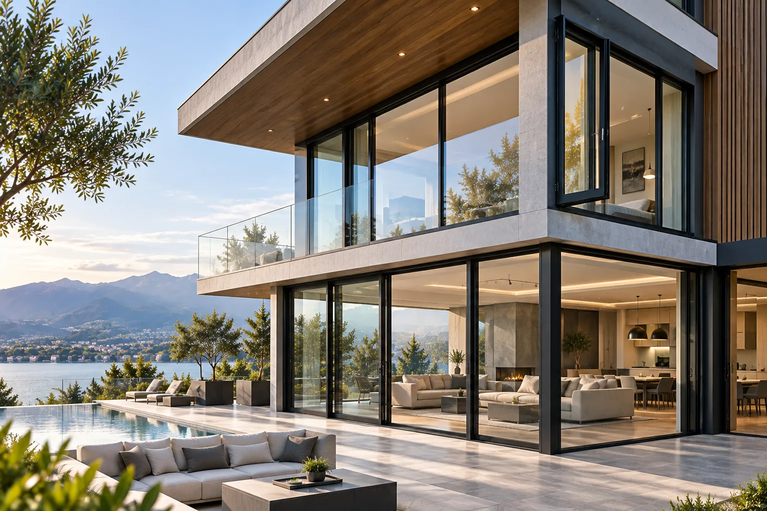 High-performance residential aluminum windows and passive building systems