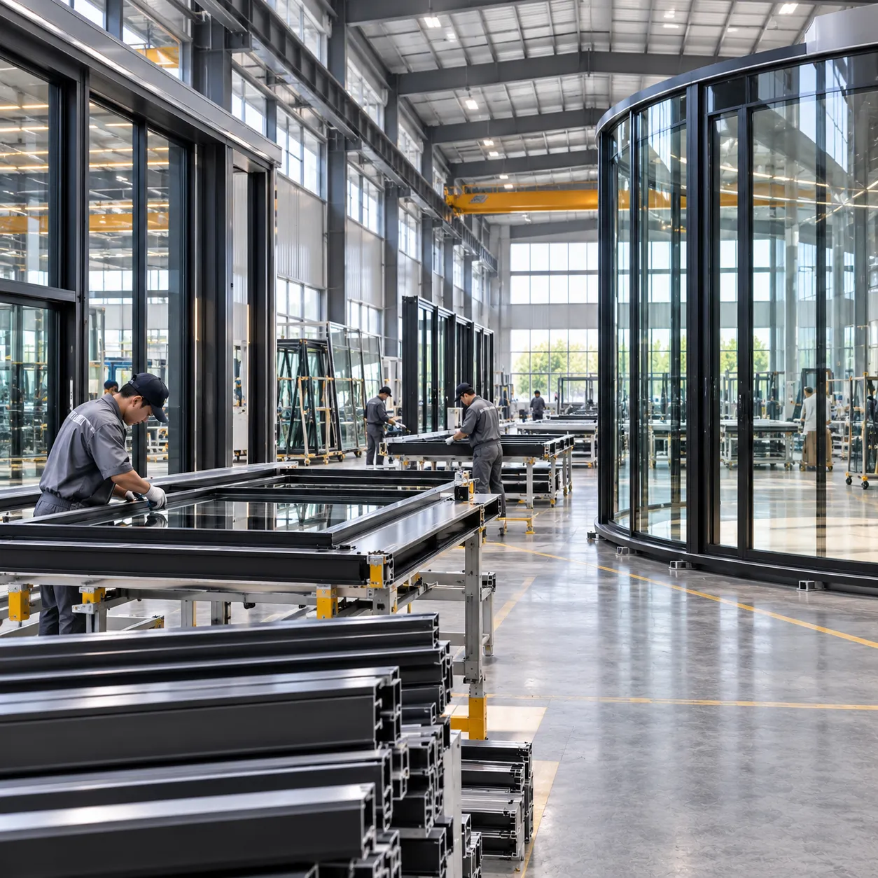 Precision custom aluminum fabrication facility and advanced profile engineering
