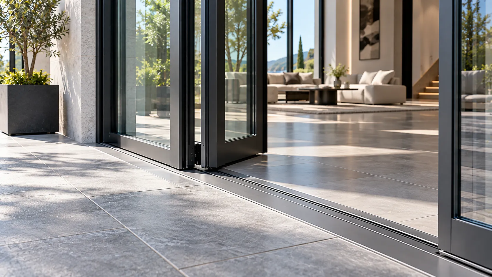 Architectural Aluminum French Door Custom Grille Configurations and Swing Engineering