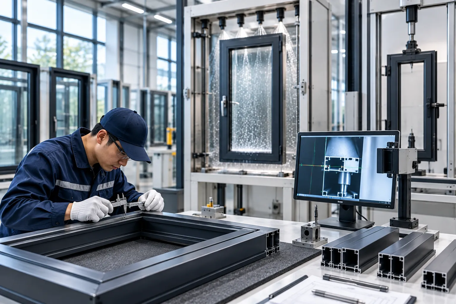 In-House Metallurgical and Facade Physical Performance Testing Laboratory