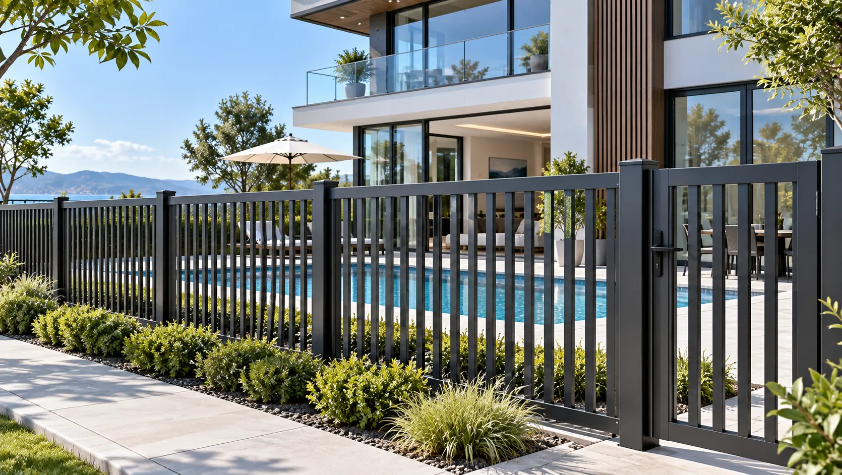 Commercial Grade Modular Aluminum Perimeter Fencing and Gates