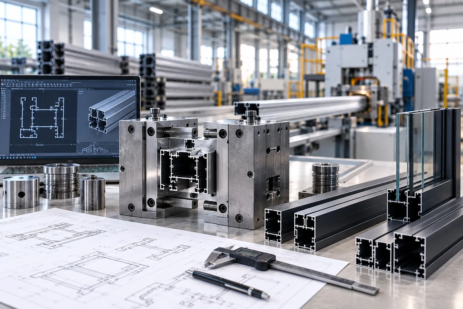Precision Custom Extrusion and Automated CNC Fabrication Facility