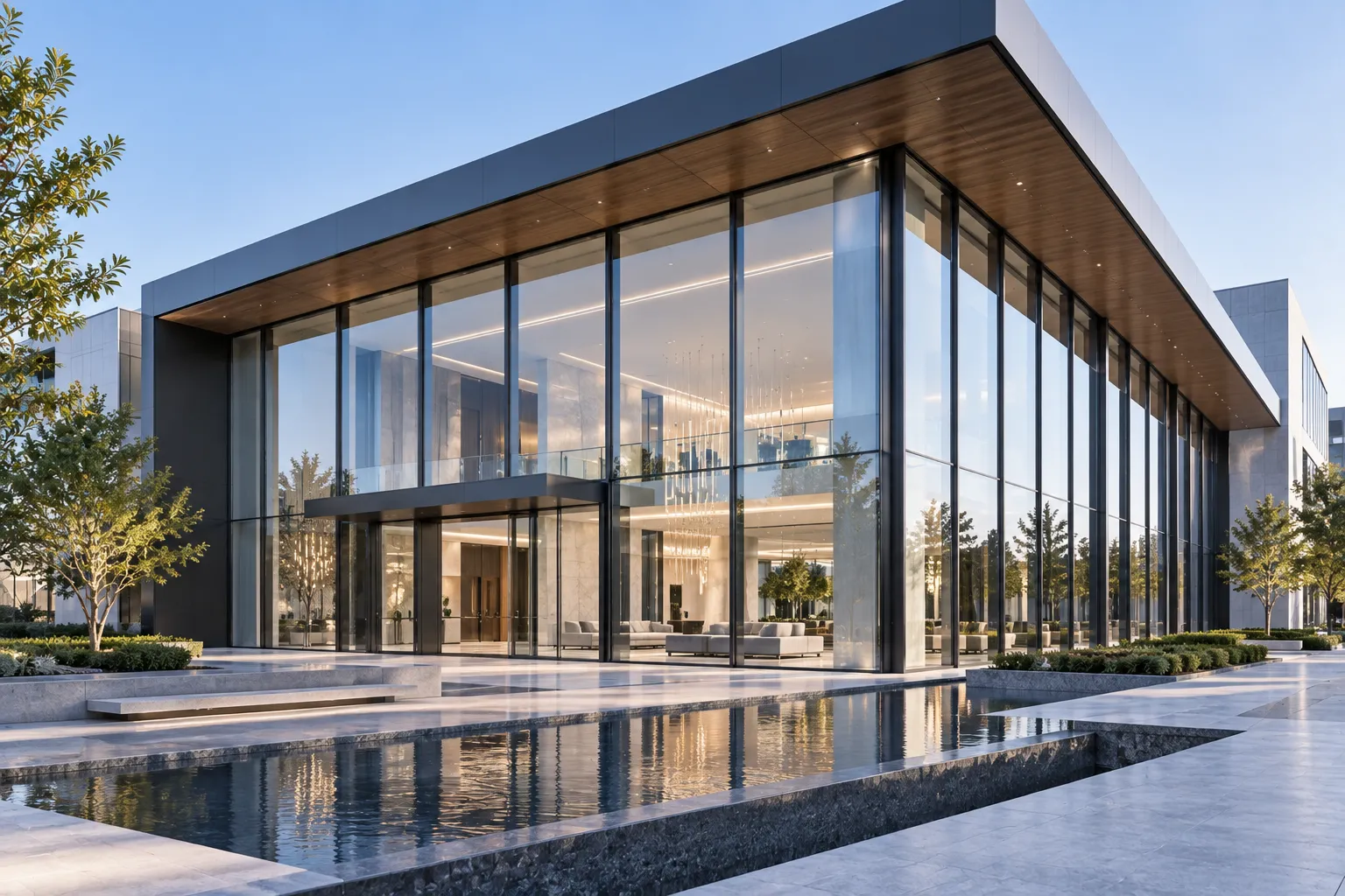 Design-led commercial facades
